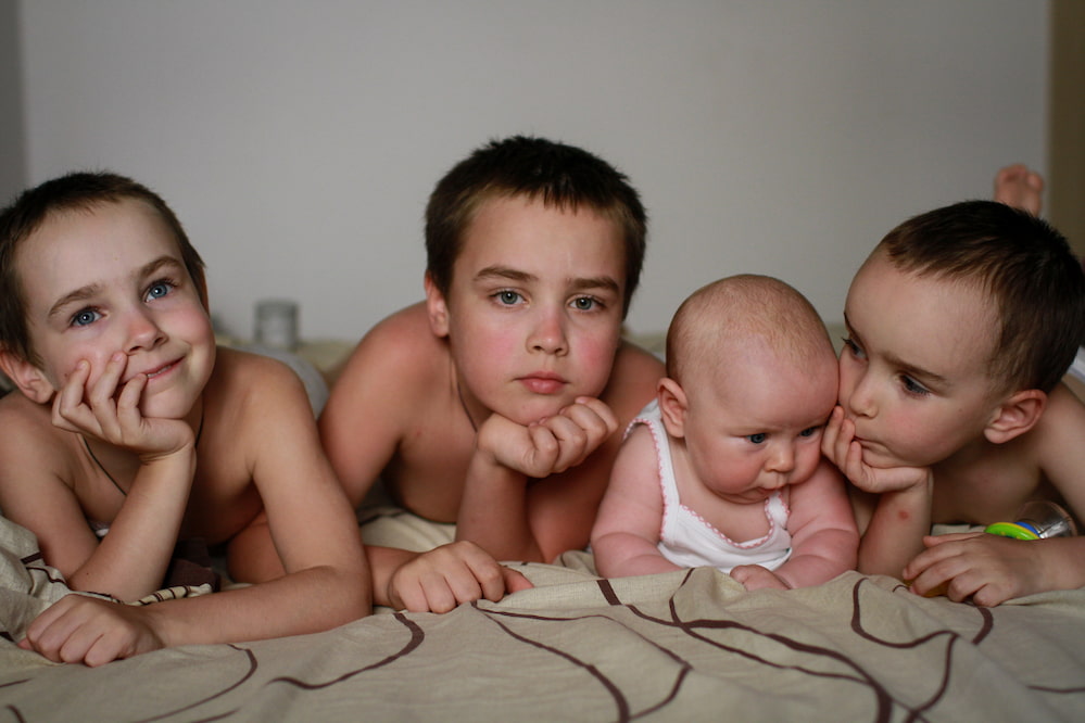 Четыре московских семьи. Рождаемость.